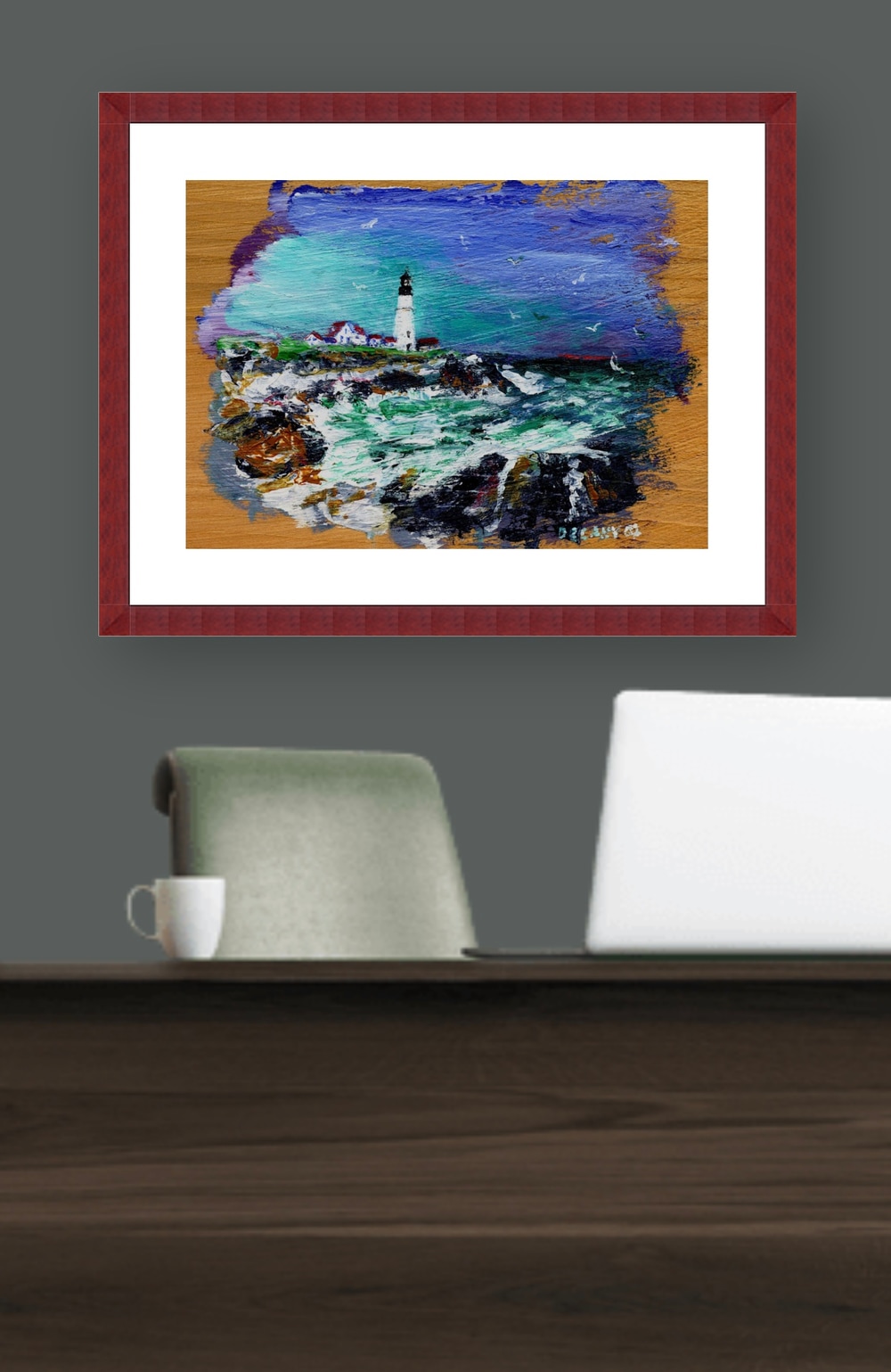 Portland Head Light Poster