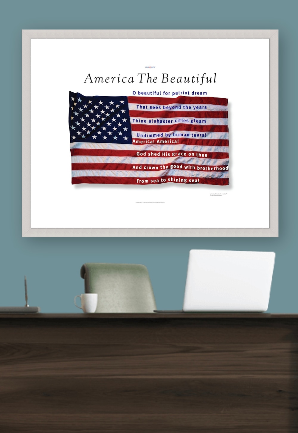 America the Beautiful Poster 