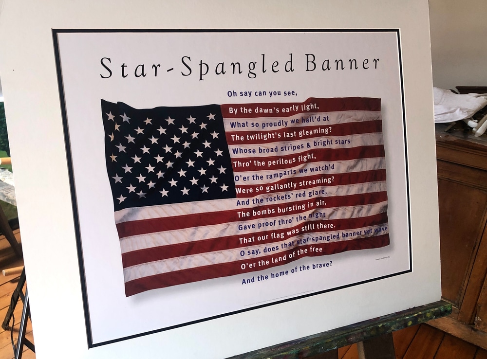 Star Spangled Banner Poster 