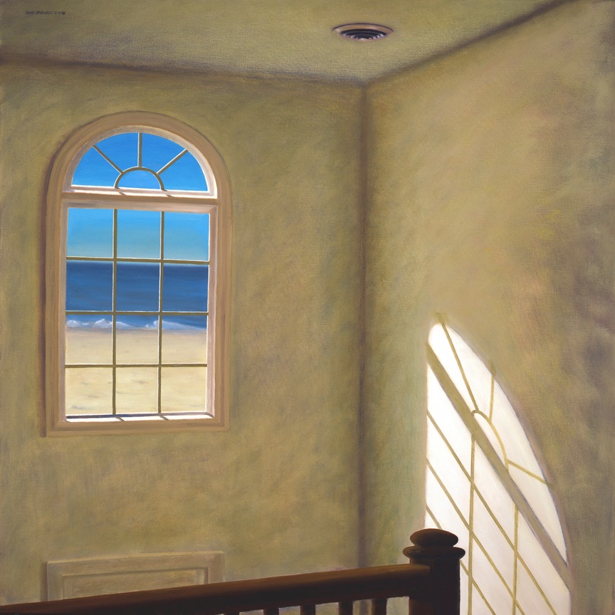 Window II • 38" x 38" • © 1998 • oil on canvas • private collection