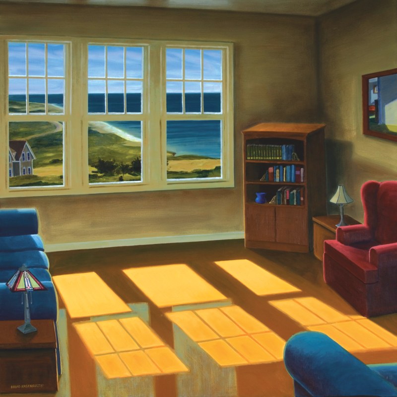 Apartment by the Sea • 36" x 36" • © 2007 • oil on canvas • private collection