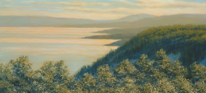 Cape Smokey, oil painting by William H. Hays