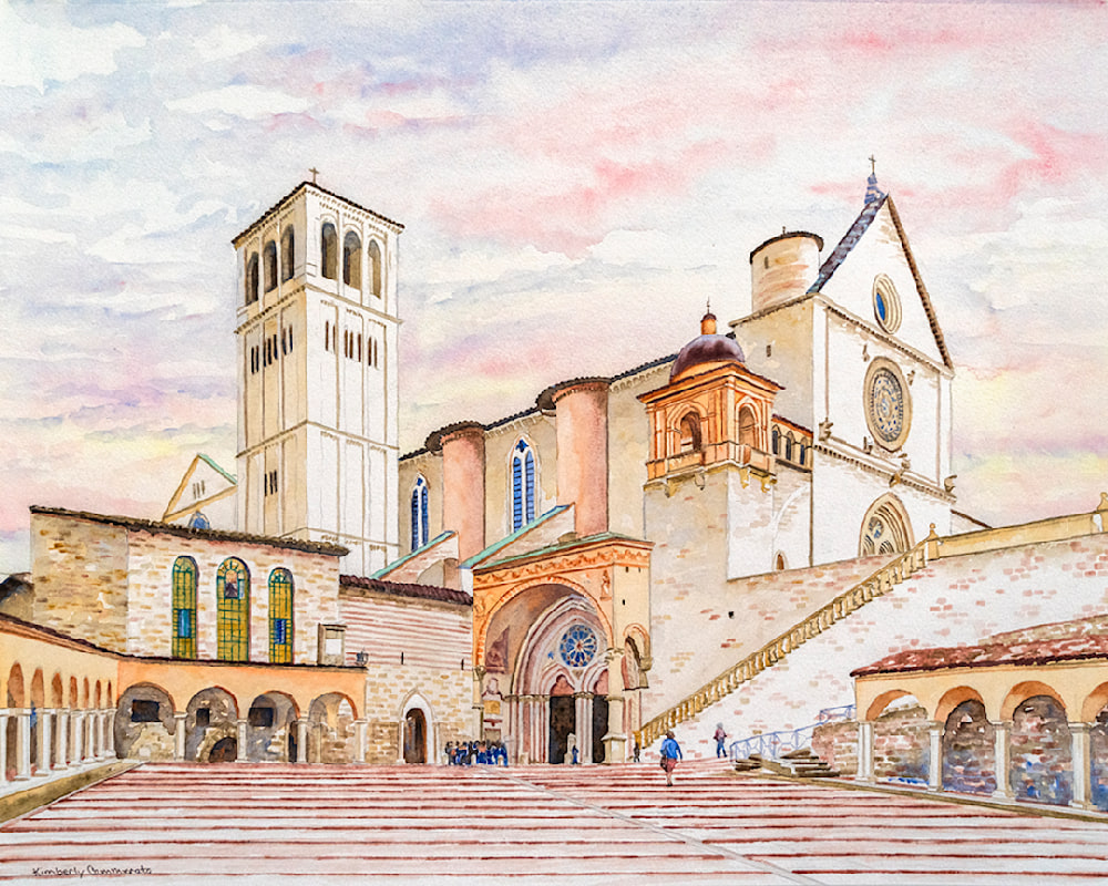 La Basilica di San Francesco d’Assisi, Umbria | Kimberly Cammerata
