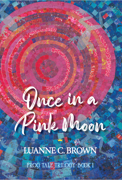 Book cover for "Once in a Pink Moon"