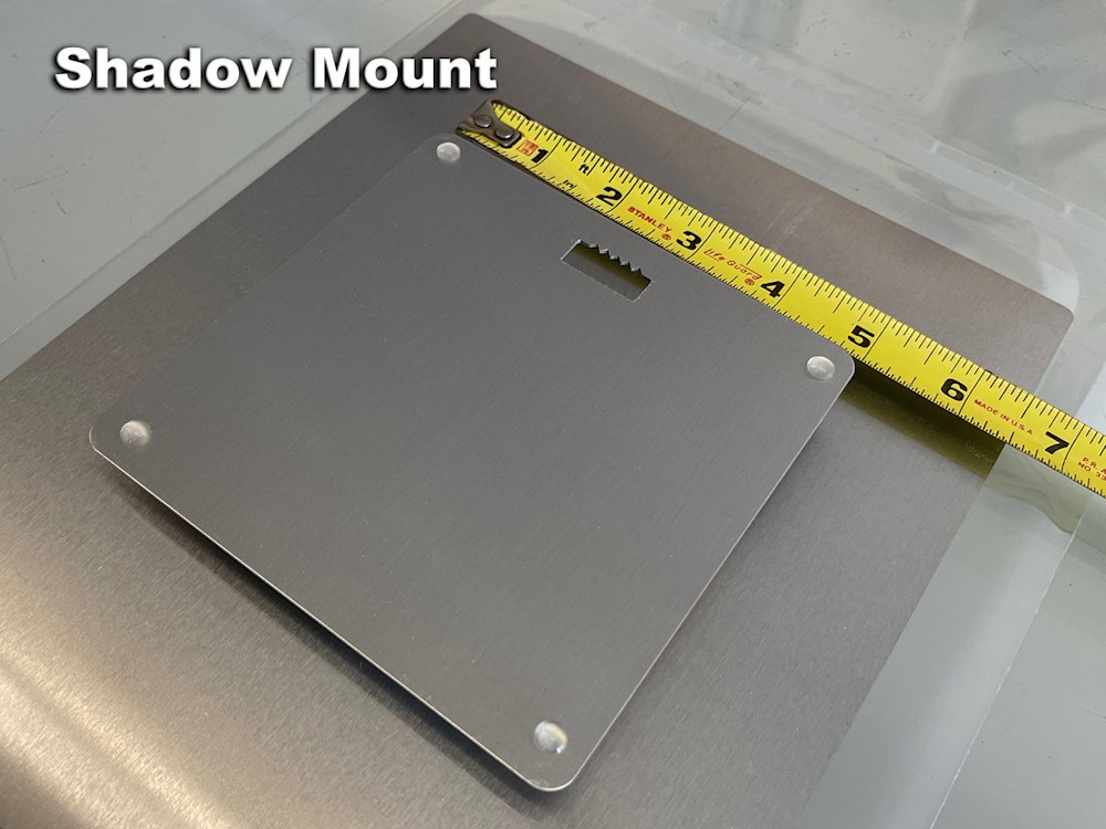 Shadow Mount hanging for Chromaluxe print