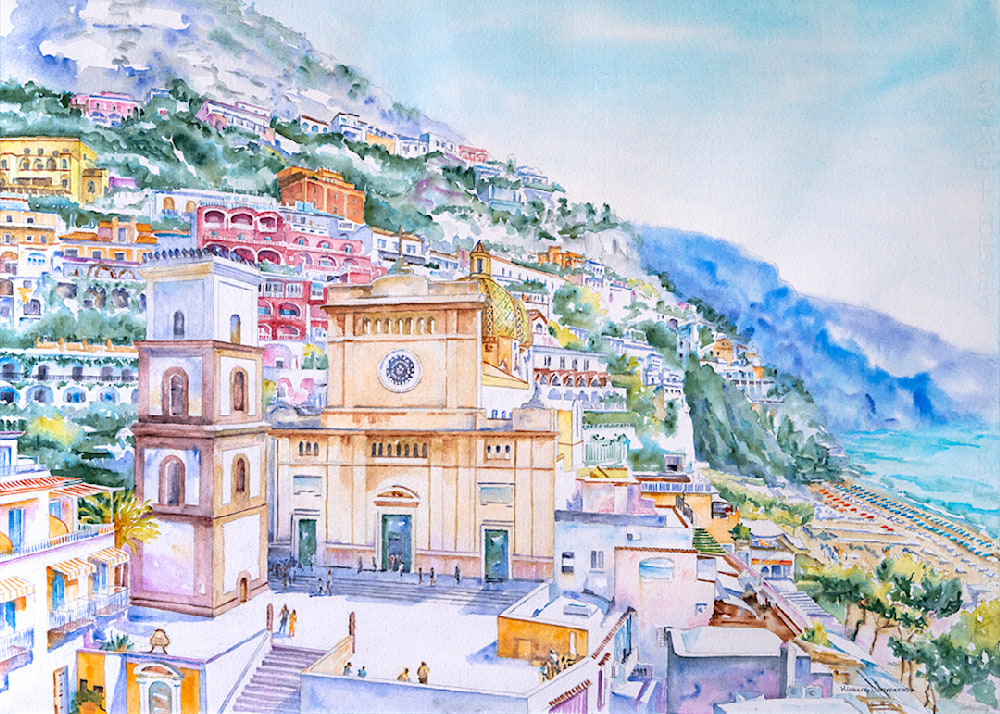 La Chiesa di Santa Maria Assunta Positano | Kimberly Cammerata
