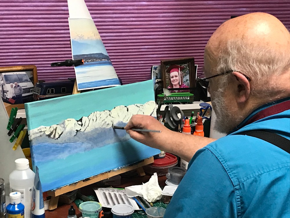 Painting Olympic MTs