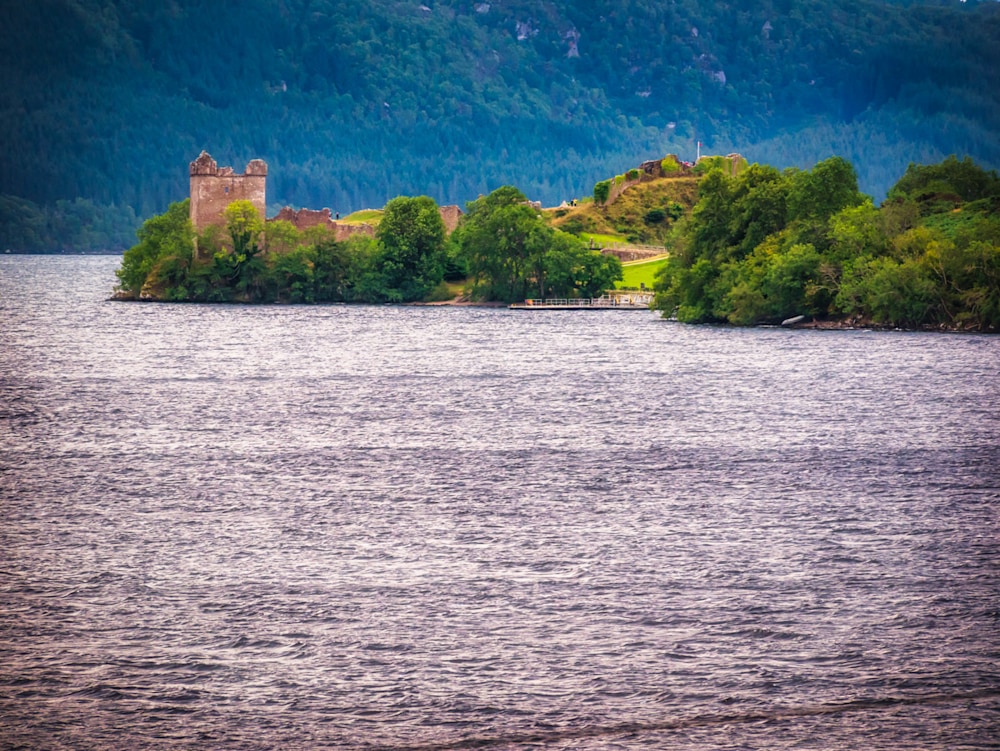 Urquhart Castle in Loch Ness in Scotland