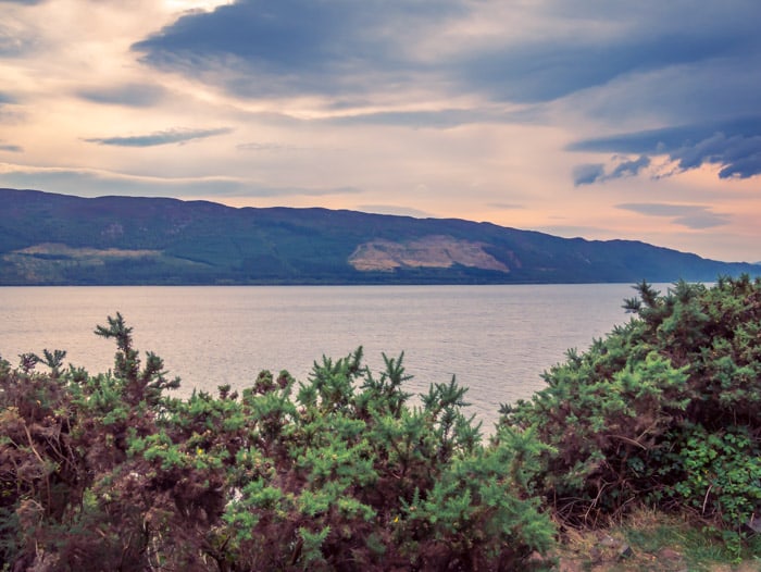 Loch Ness in Scotland