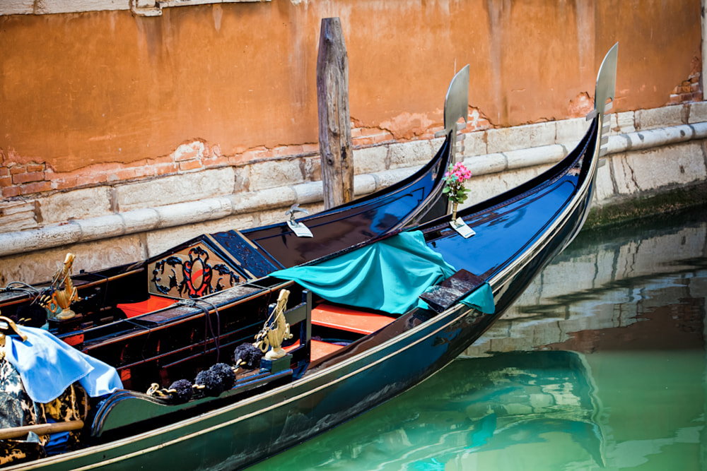 Gondola's in Venice | Kimberly Cammerata