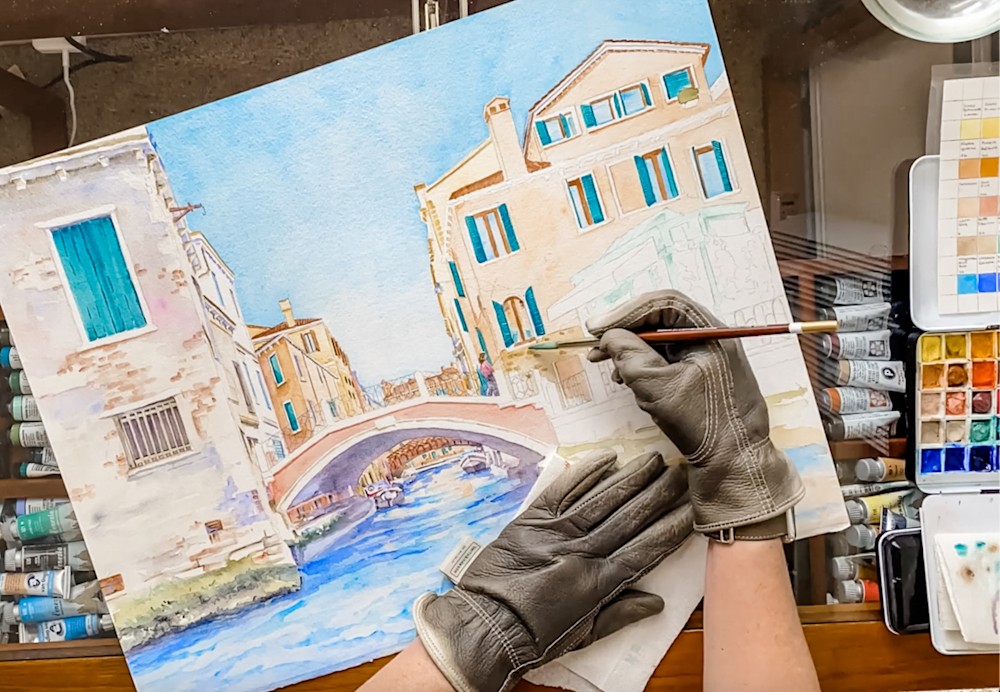 Ponte San Pantalon, Venezia | In Progress | Kimberly Cammerata