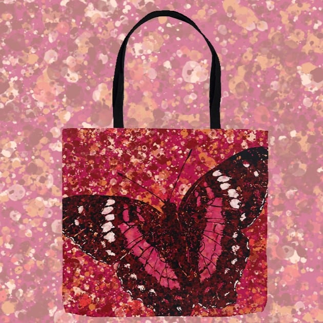 "Scarlet Peacock" Art Gifts: Totes