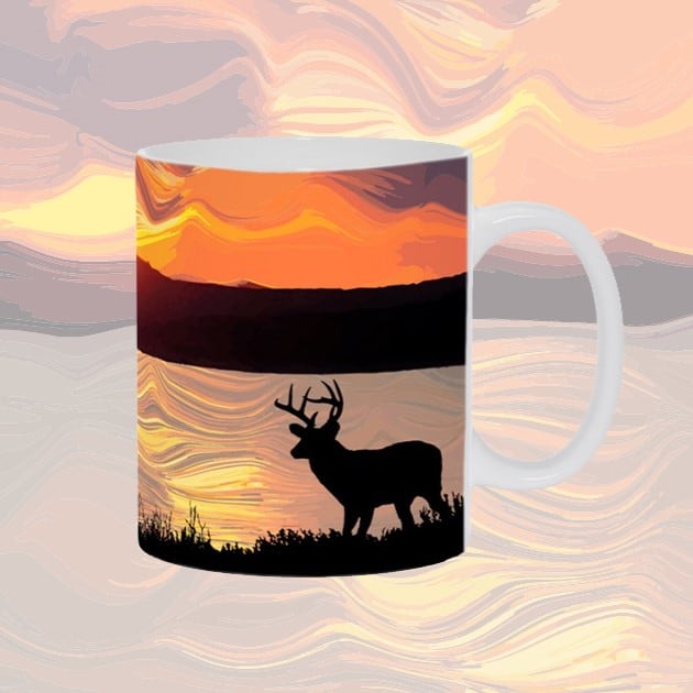 "Westward Lake Travis" Art Gifts: Mug