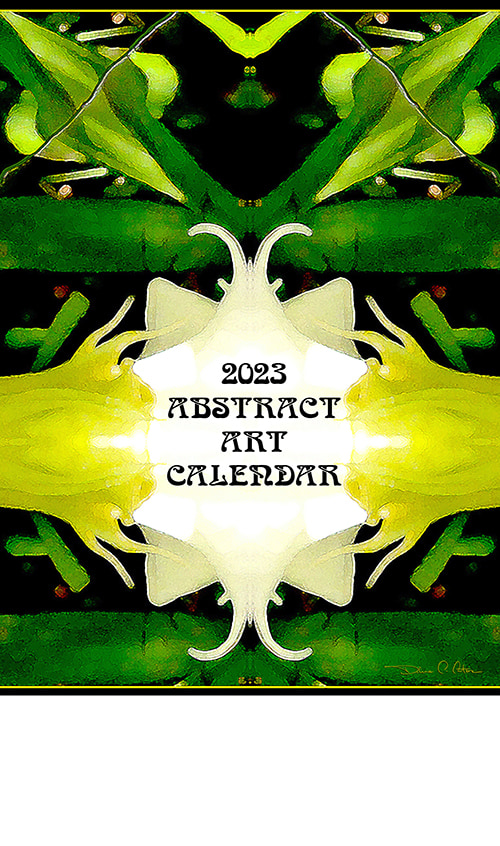 2023 Abstract Art Calendar Cover
