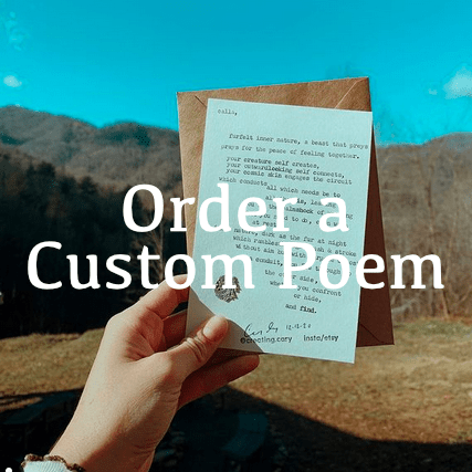 Handmade Poems in Asheville, NC
