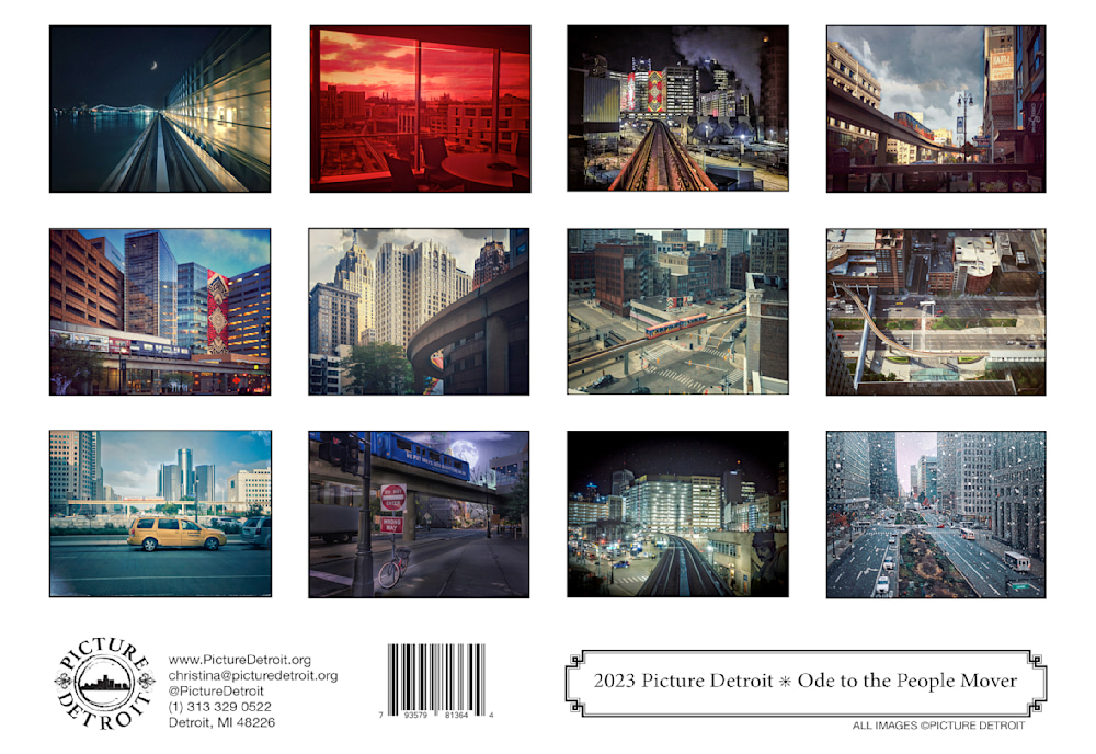 2023 Picture Detroit Calendar preorders available!