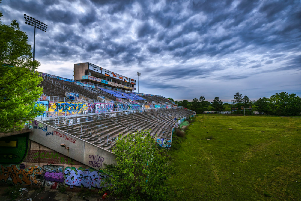 An Atlanta photographer's photo of the old Herndon Stadium in Atlanta.