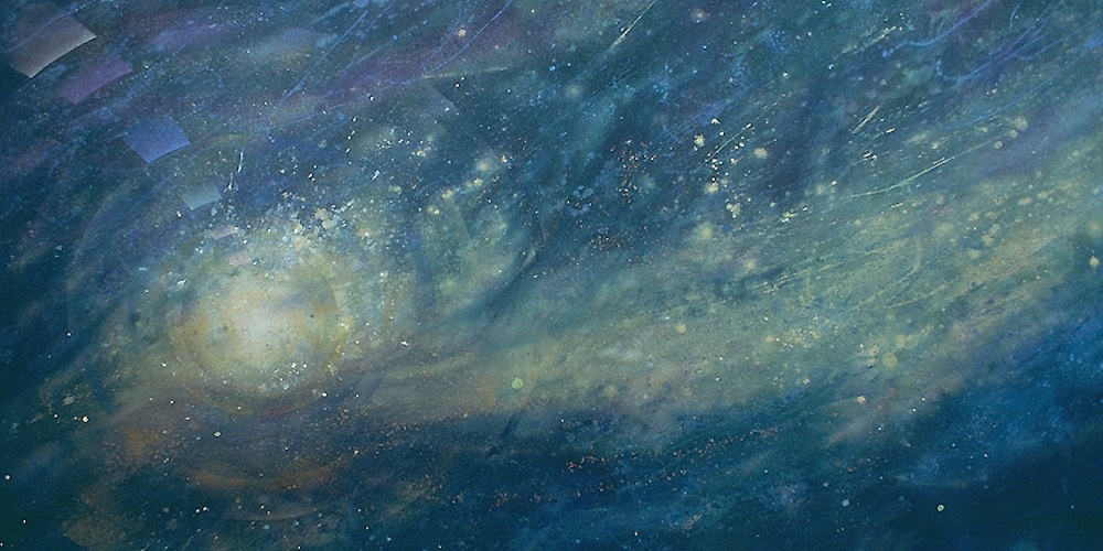 "Unfolding" A commissioned painting 108x54 inches "Unfolding" A commissioned painting 108x54 inches