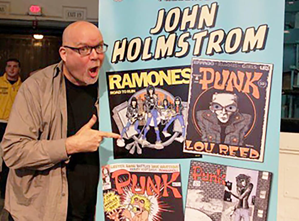 トップス 6(ROKU)JOHN HOLMSTROM PUNK SWEAT MORRISON & CO., LTD. - Punk／John Holmstrom