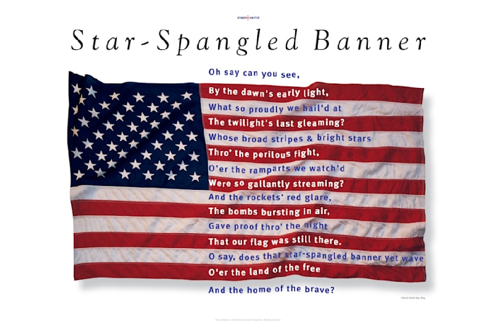 Star Spangled Banner poster 