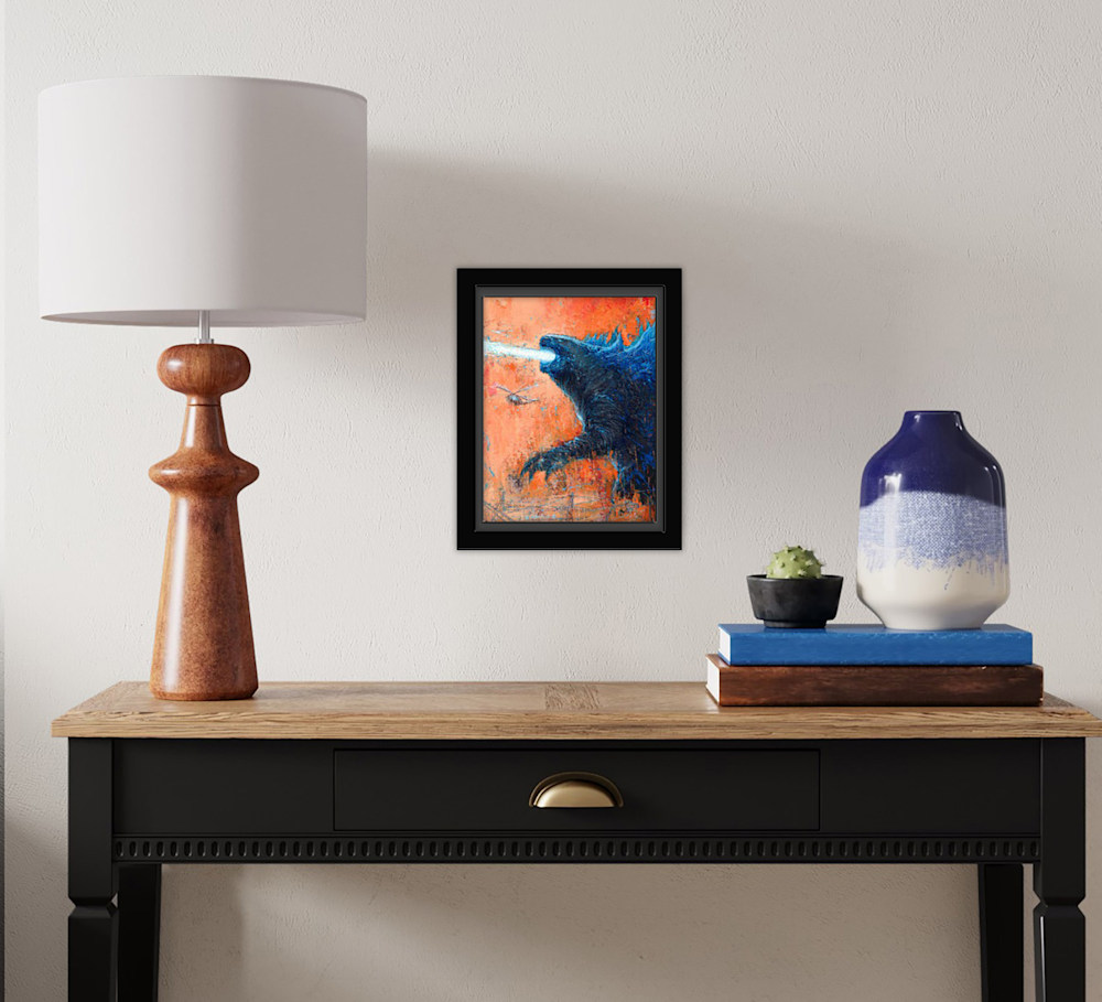 godzilla-8-x-10-acrylic-on-board