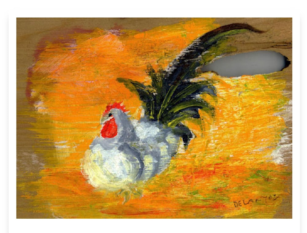 Chicken art