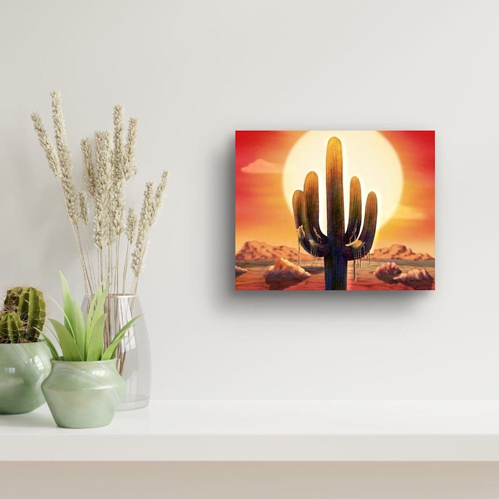 "Under the Weight of the Sun" displayed against a light gray wall above a desk. Enter to win!