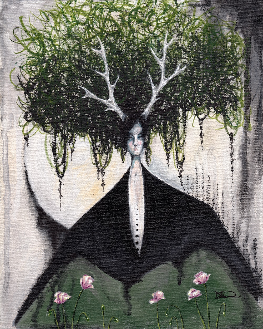Soul of the Forest Sacred Feminine Painting