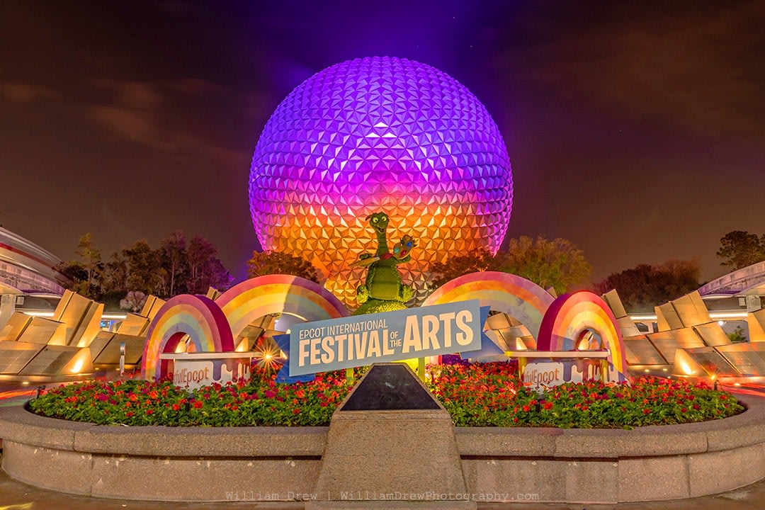 EPCOT Festival of the Arts - Spaceship Earth Art Gallery | William Drew Photography