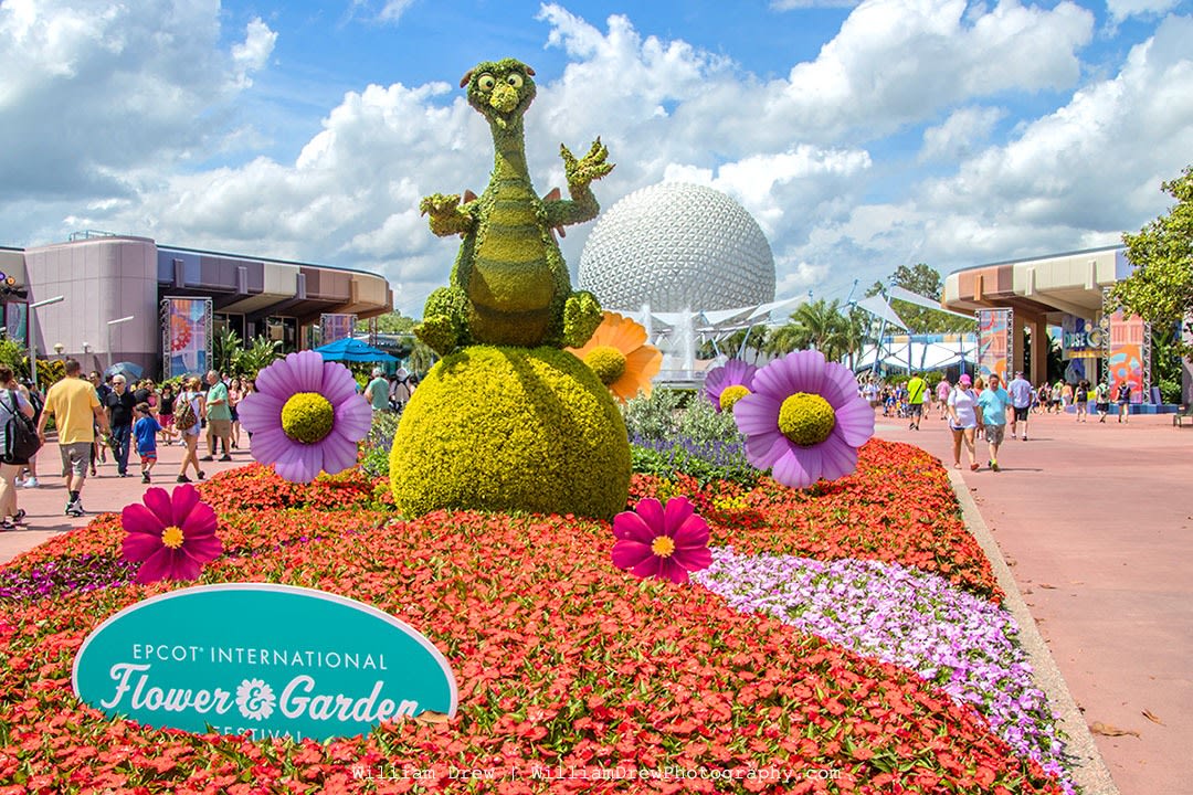 Topiary Figment 2 - Spaceship Earth Images | William Drew Photography