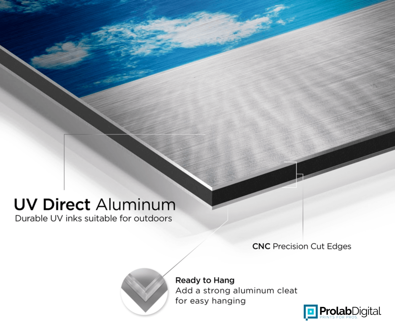 UV Direct Aluminum Metal Prints at Prolab Digital