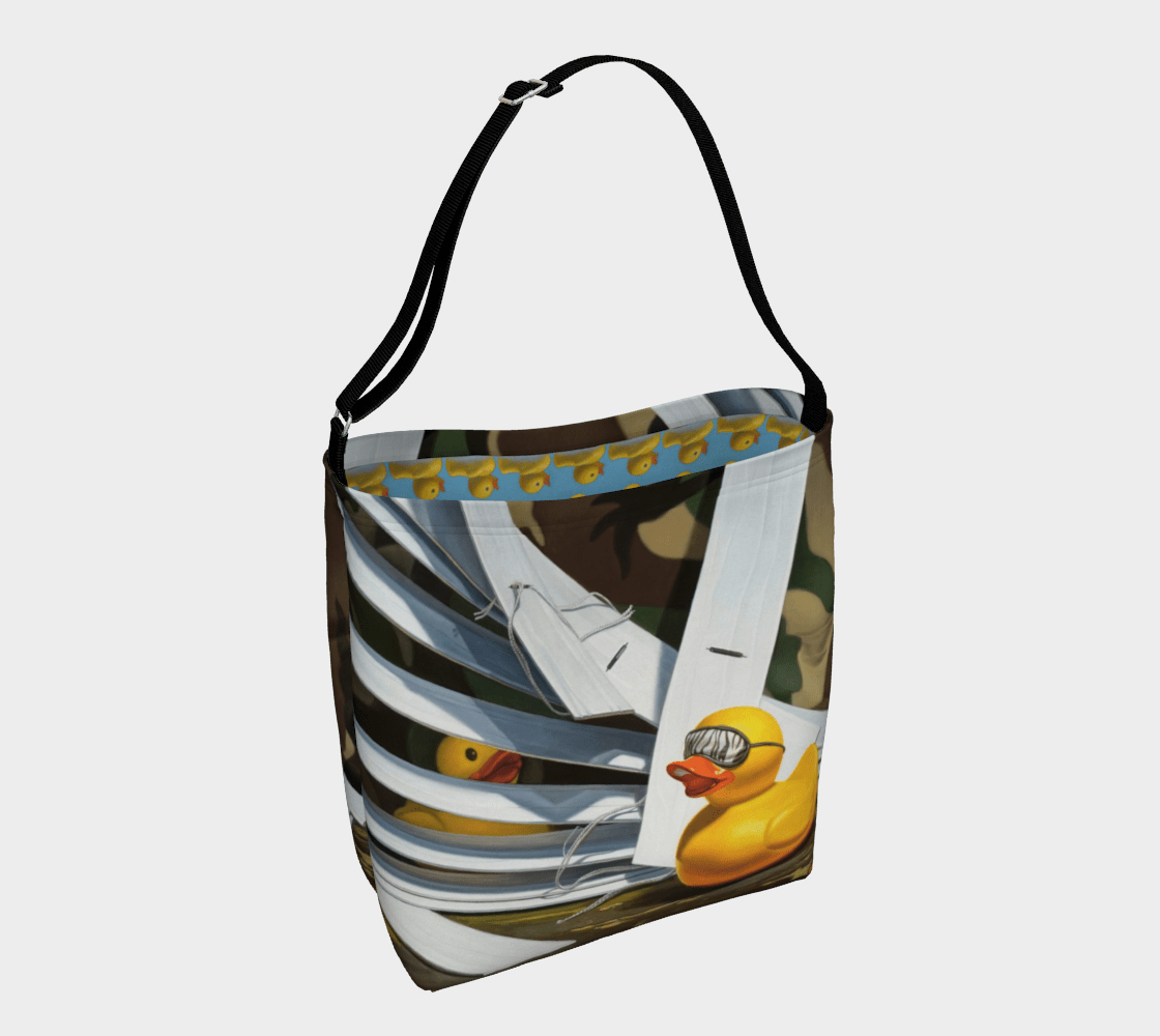 "Duck Blind" Day Tote