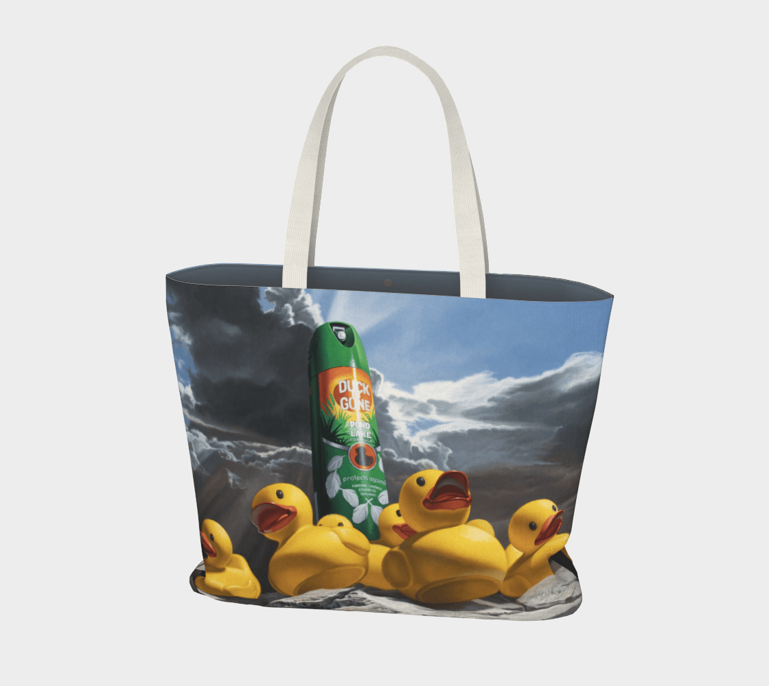 "Duck Off" Large Tote