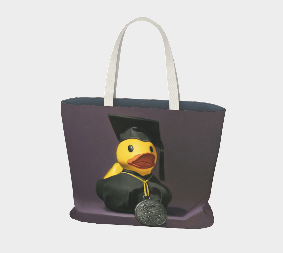 "Valeducktorian" Large Tote