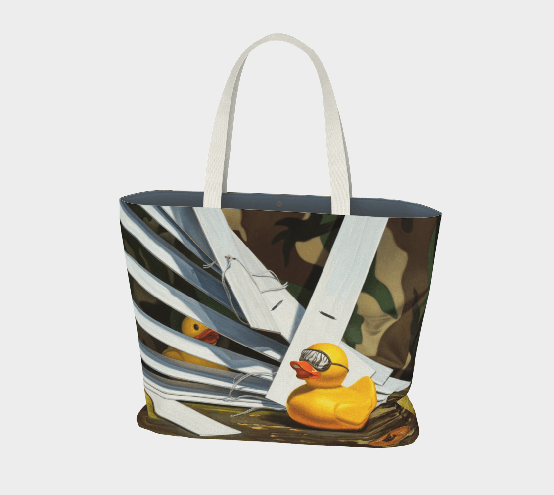 "Duck Blind" Large Tote