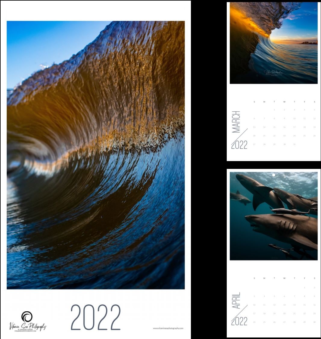 Vitamin Sea Photography 2022 Calendar