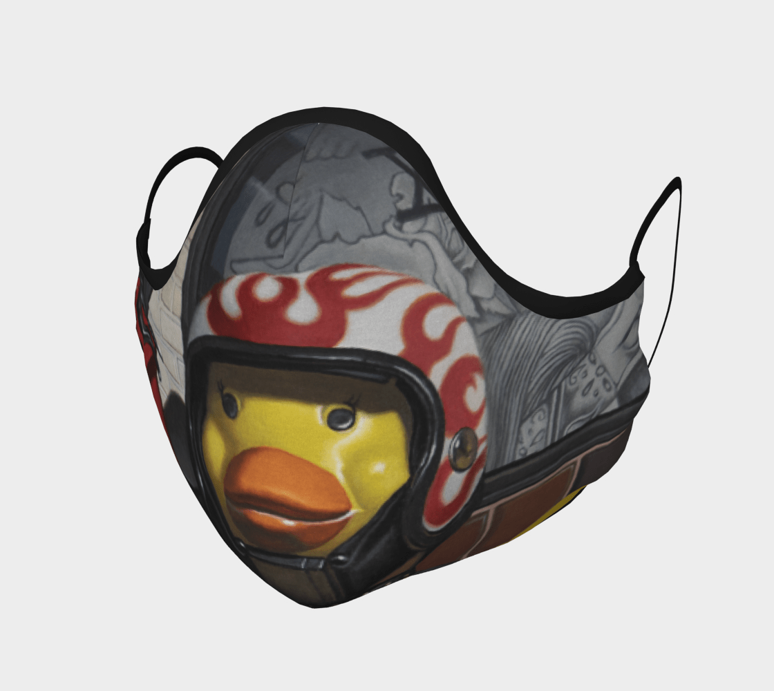 "Biker Chick" face mask