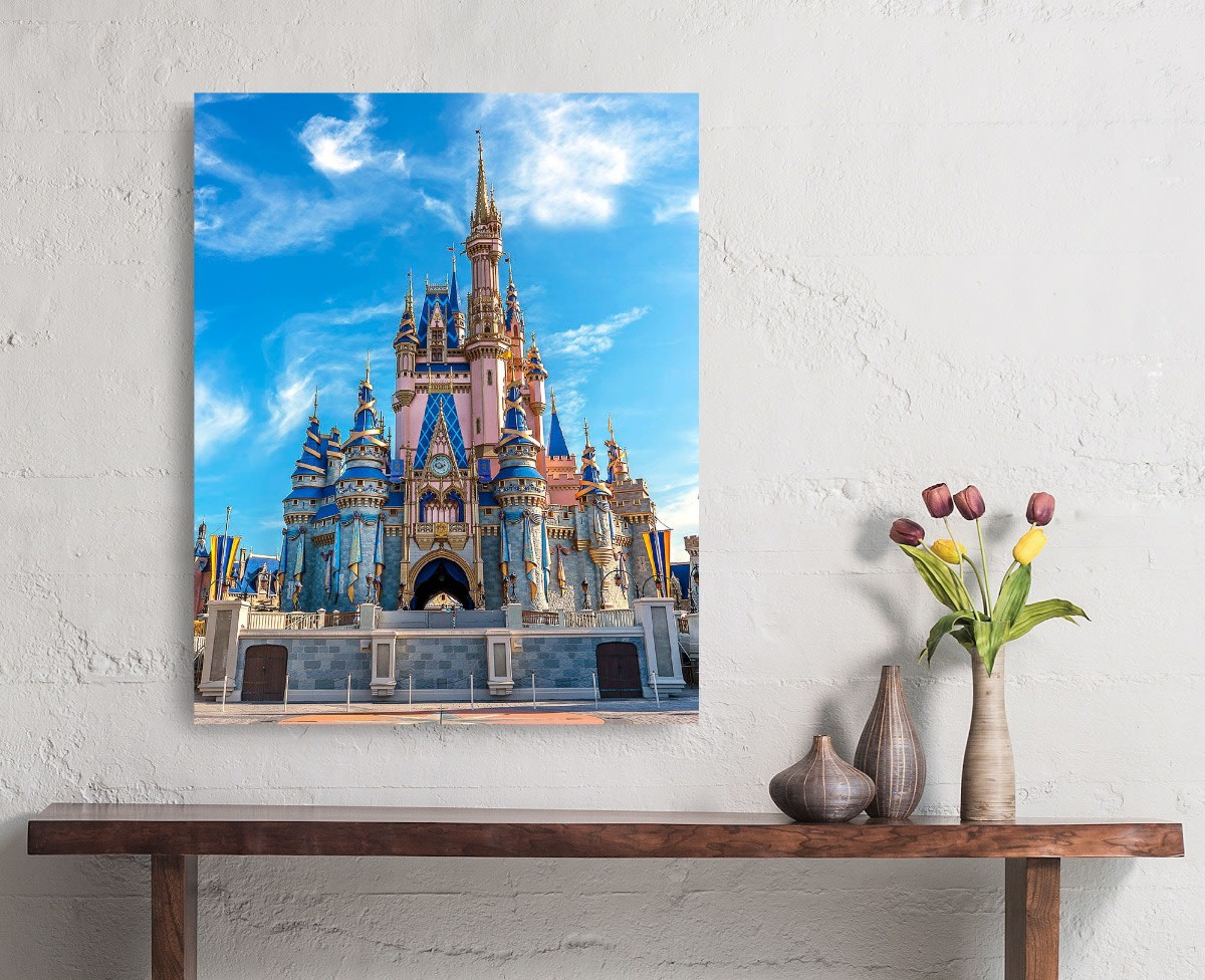 Early Morning at Cinderella Castle Wall Art by William Drew Photography