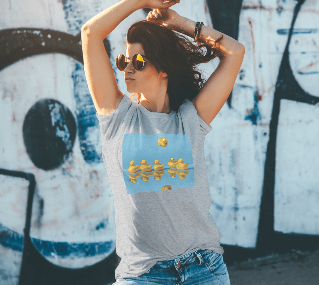 "Ducks in a Row" t-shirt