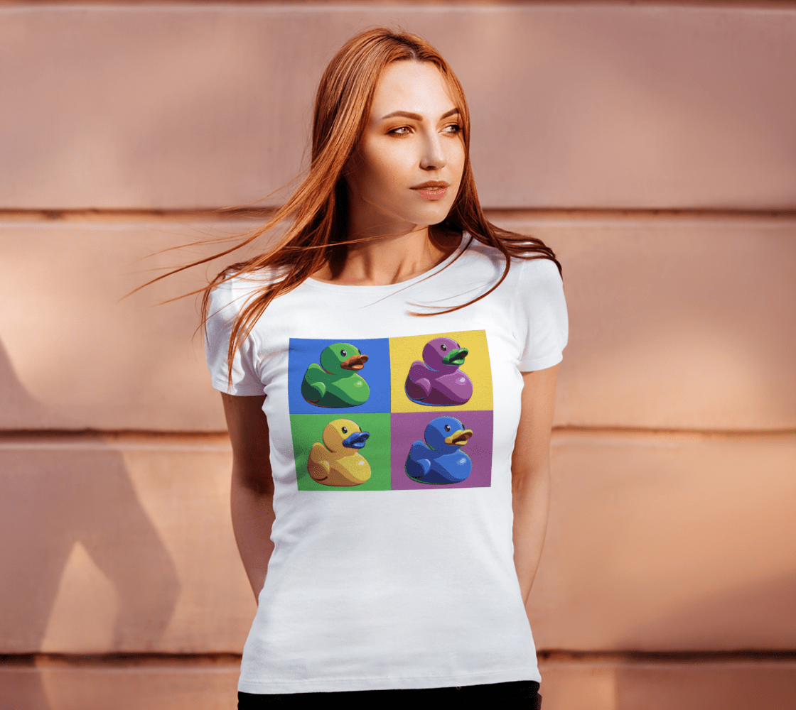 "Art Ducko" women's tee