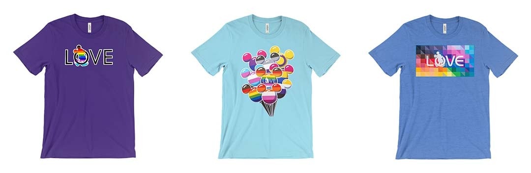 Disney Pride Shirt - T-Shirts and Tank Tops featuring Mickey Mouse and rainbow colors