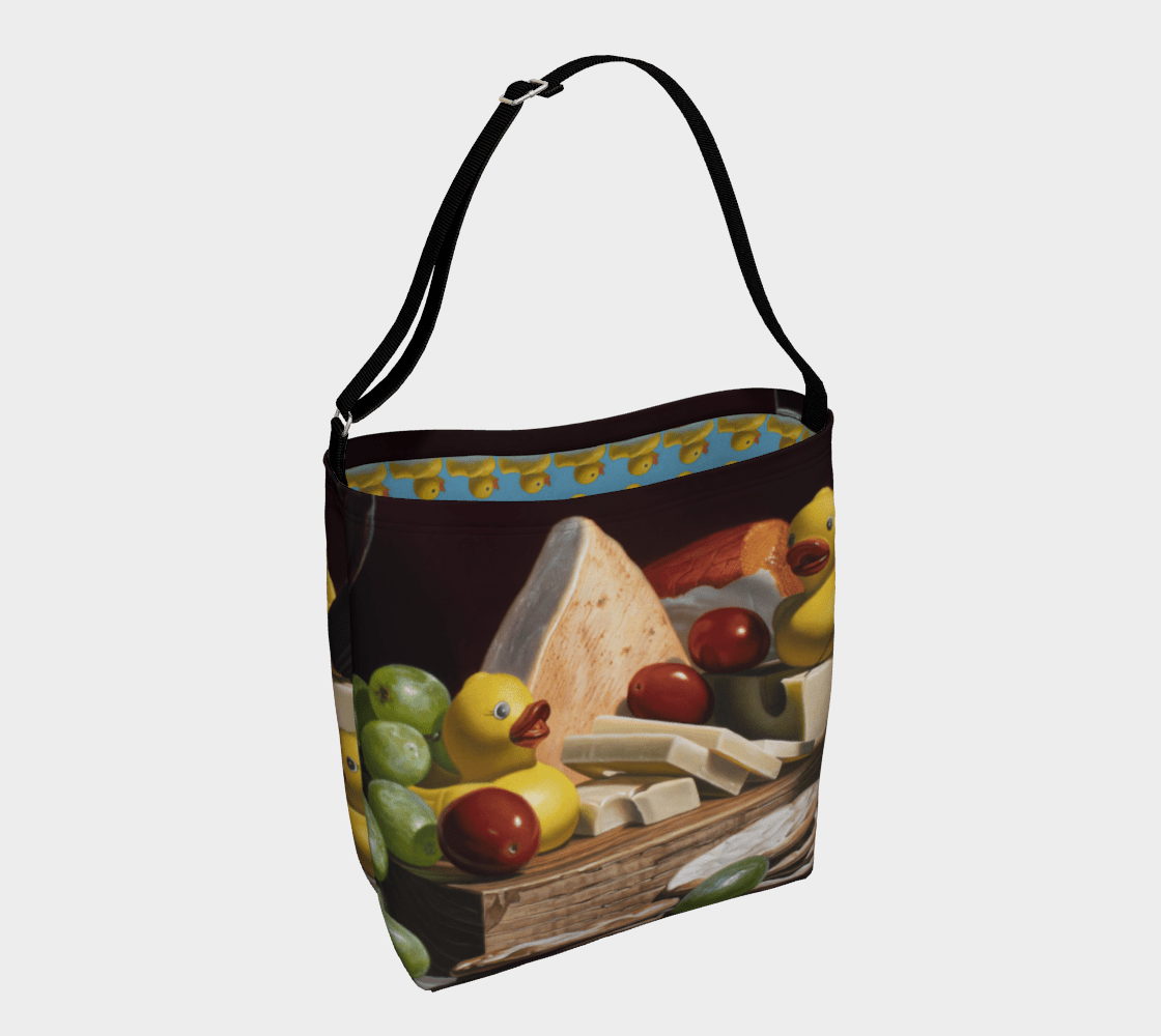 "Cheese and Quackers" Day Tote