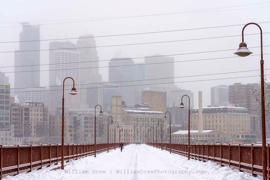 Winter Views of Minneapolis - Beautiful Pictures of Minneapolis | William Drew Photography