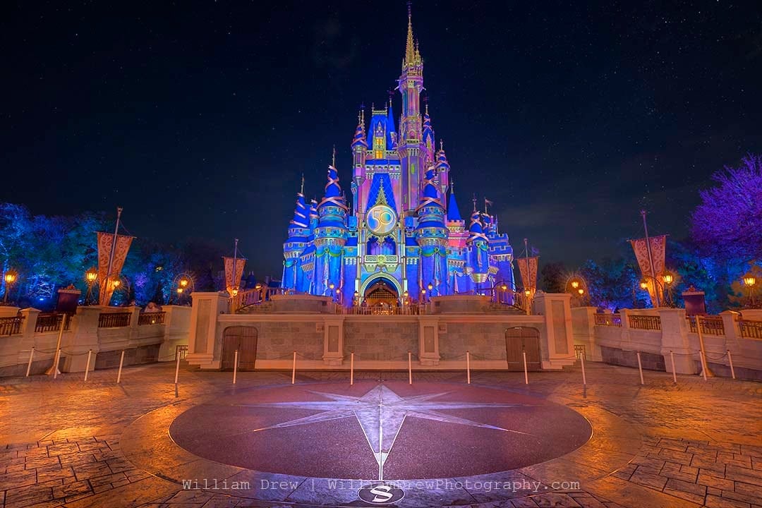 The Compass and Cinderella's Castle The Compass and Cinderella's Castle