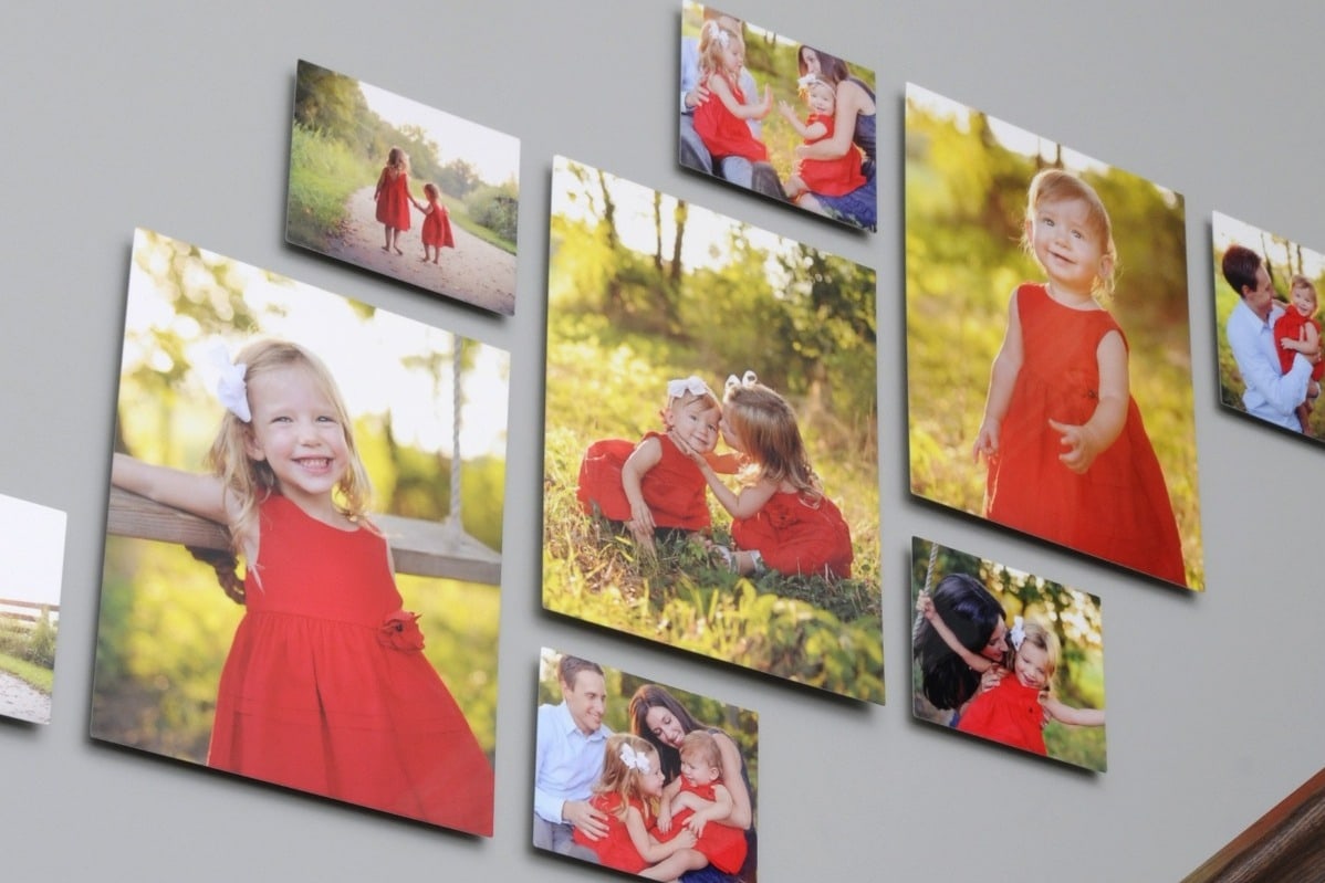 A stunning metal print showcasing intricate details, perfect for gifting to your loved ones.