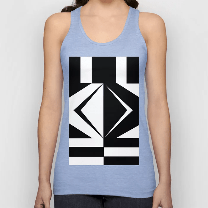 Tank Top - A Chivalrous Pair - Athletic Blue