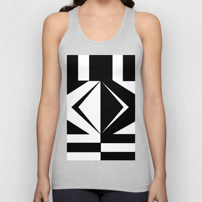 Tank Top - A Chivalrous Pair - Heather Grey
