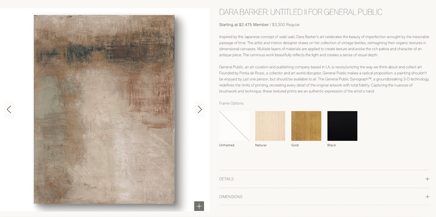 Restoration hardware darabarker