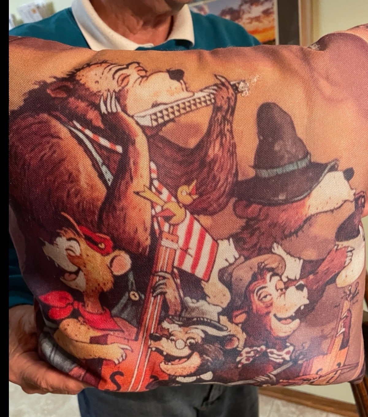 Country Bear Jamboree Disney Pillow | William Drew