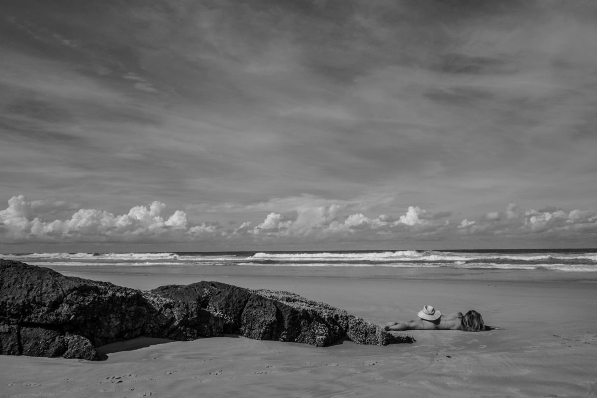 Abstract Light Painting Nudes